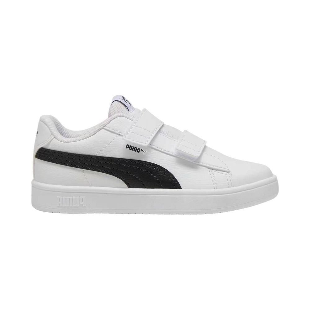 Tênis Juvenil Puma Rickie Classic V Ps 394253-13 Branco/Preto 1