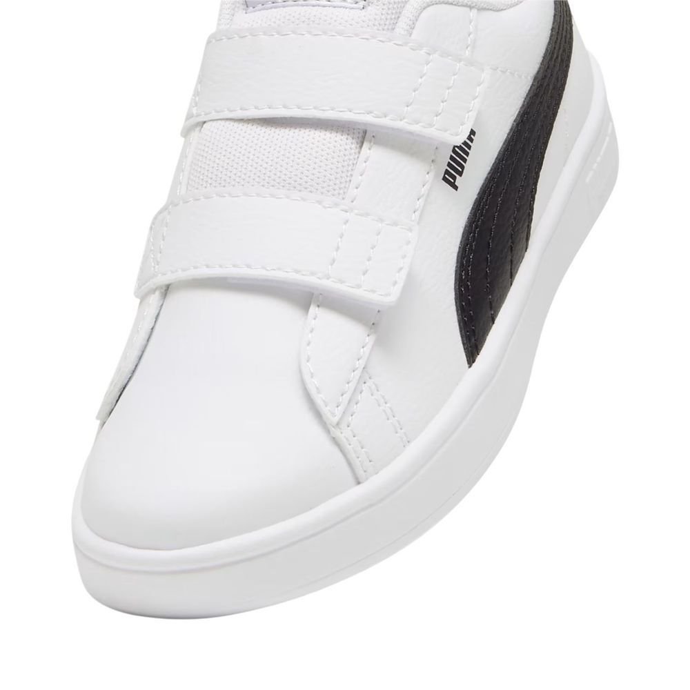 Tênis Juvenil Puma Rickie Classic V Ps 394253-13 Branco/Preto 5