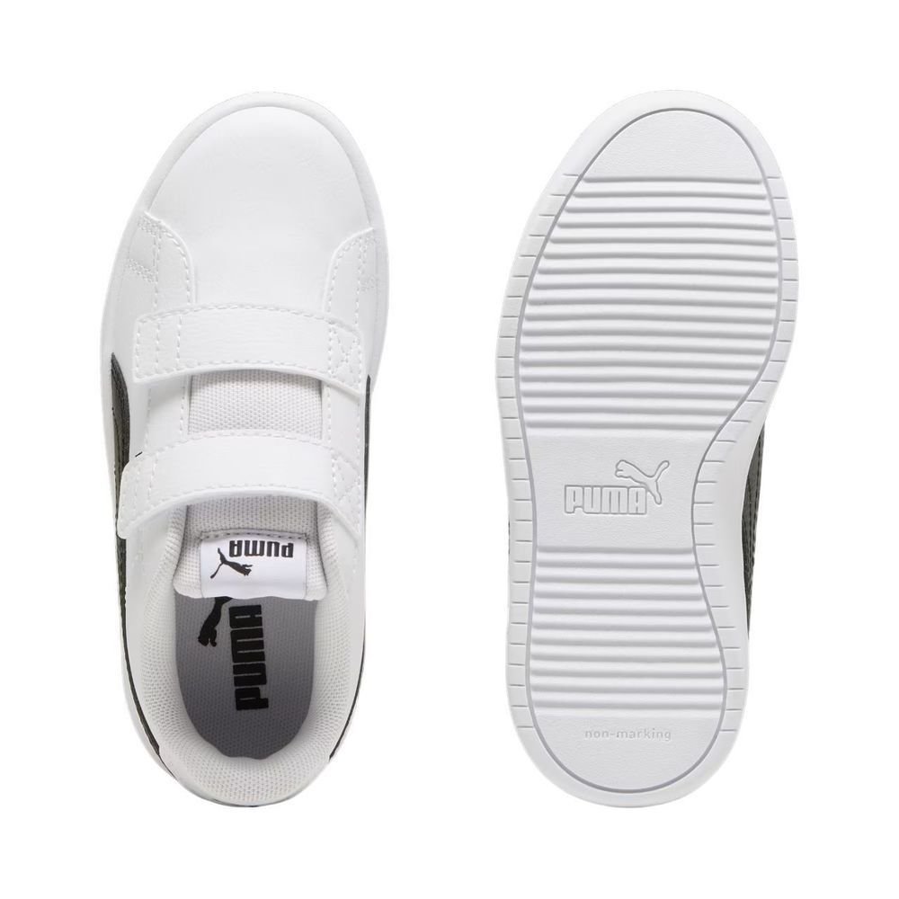Tênis Juvenil Puma Rickie Classic V Ps 394253-13 Branco/Preto 6
