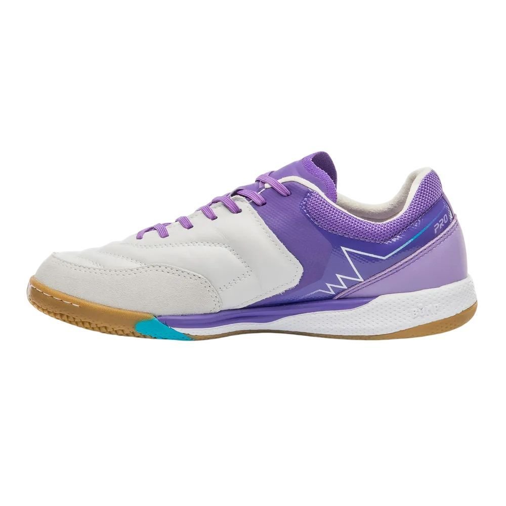 Chuteira Umbro Futsal Adamant Master Class U03FB00291-200 Branco/Roxo 2