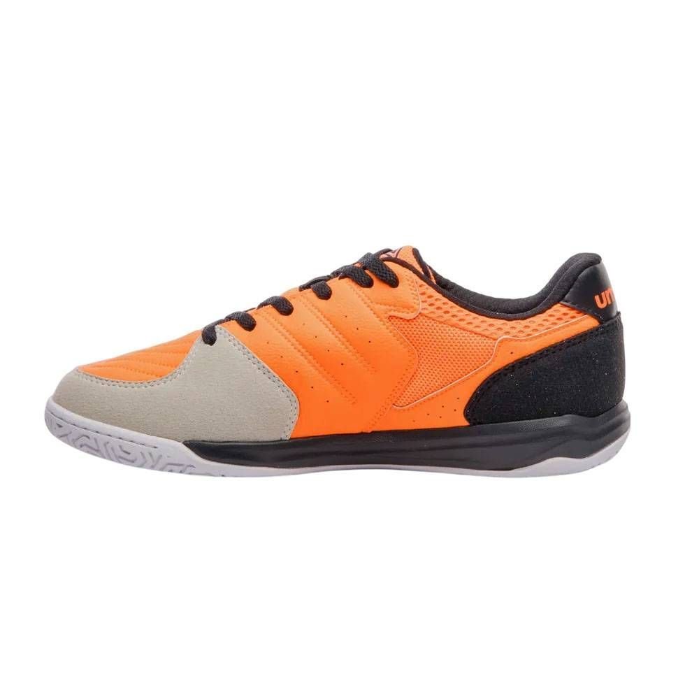 Chuteira Umbro Futsal Pro Challenge Upta Masc U03FB00311-612 Laranja/Preto 2