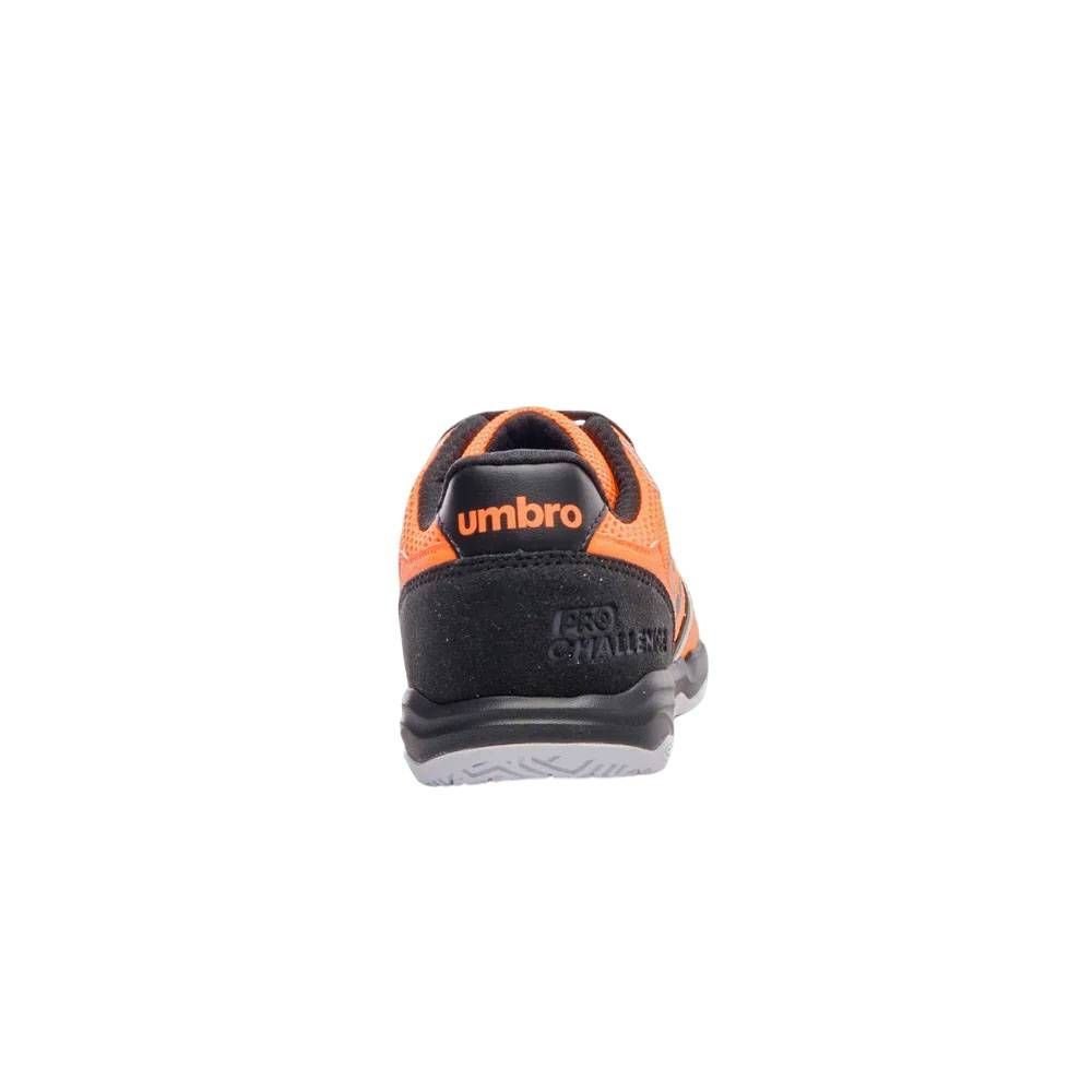 Chuteira Umbro Futsal Pro Challenge Upta Masc U03FB00311-612 Laranja/Preto 7