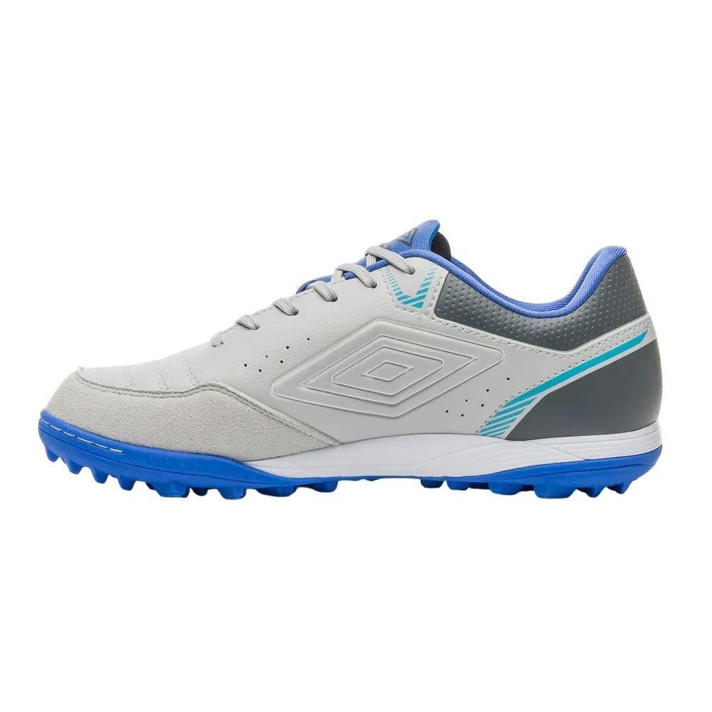 Chuteira Umbro Society X-Comfort Masculina U01FB00254-838 Cinza/Azul 2