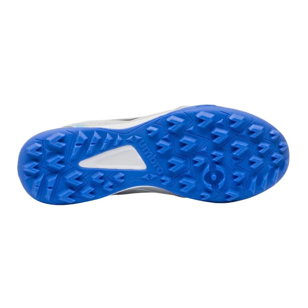 Chuteira Umbro Society X-Comfort Masculina U01FB00254-838 Cinza/Azul 6