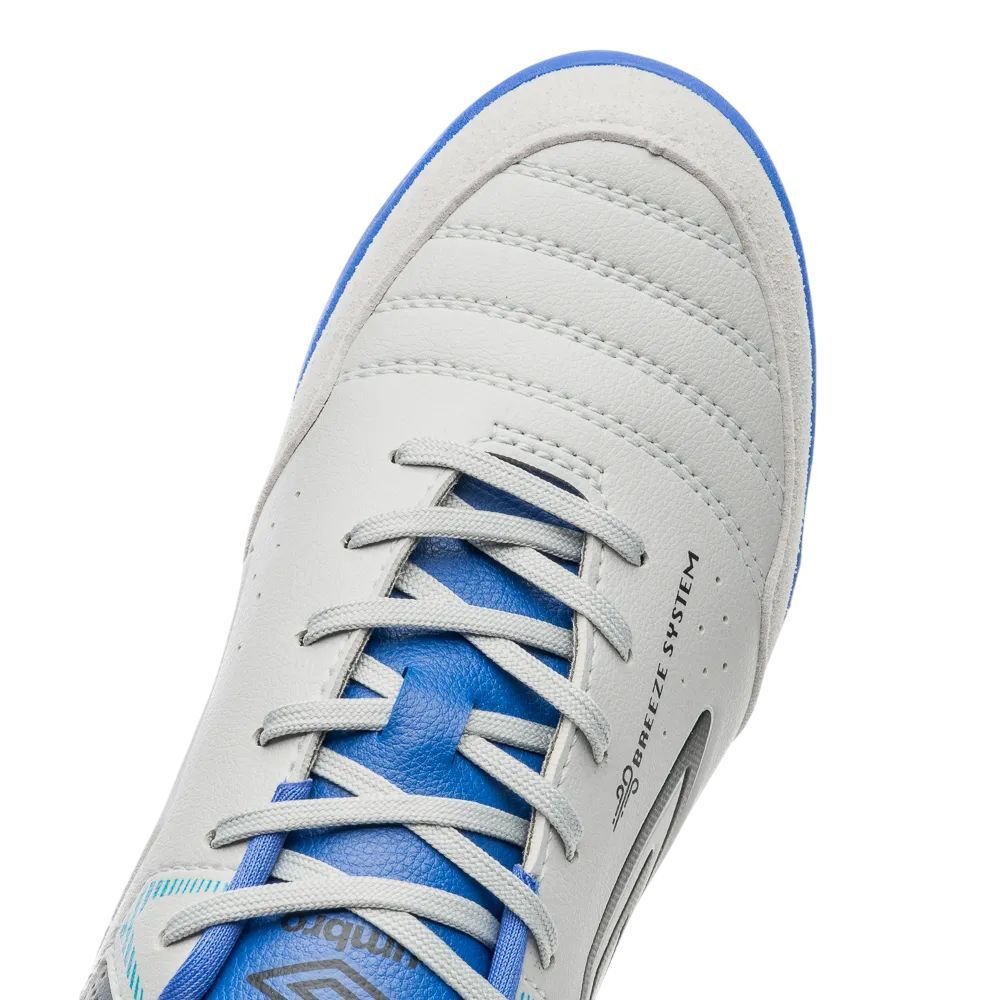 Chuteira Umbro Society X-Comfort Masculina U01FB00254-838 Cinza/Azul 8