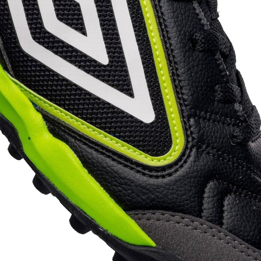 Chuteira Umbro Society Pro Challenge Upt Masc U03FB00328-162 Preto/Verde 5