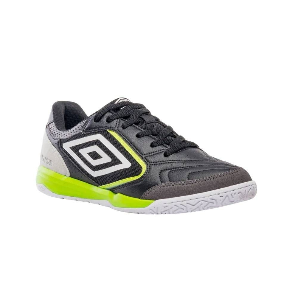 Chuteira Futsal Umbro Pro Challenge Upta Masc U03FB00311-162 Preto/Verde 3