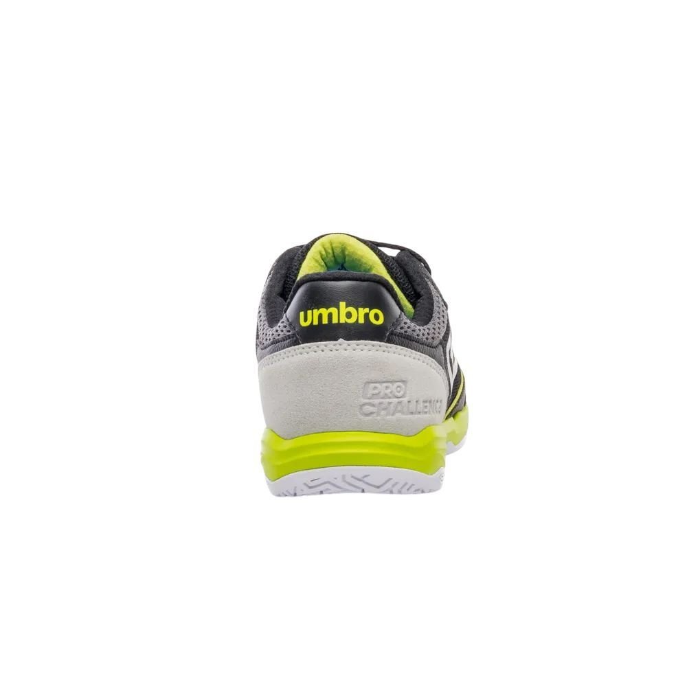 Chuteira Futsal Umbro Pro Challenge Upta Masc U03FB00311-162 Preto/Verde 5