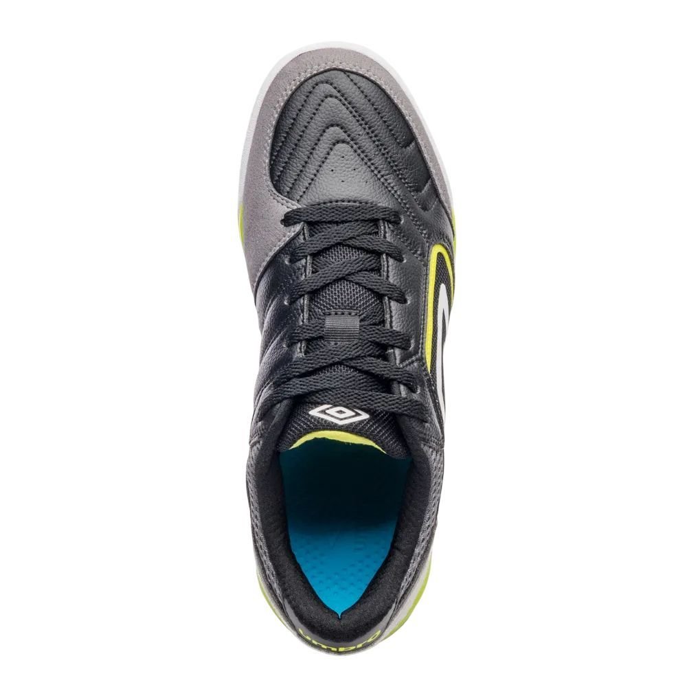 Chuteira Futsal Umbro Pro Challenge Upta Masc U03FB00311-162 Preto/Verde 6