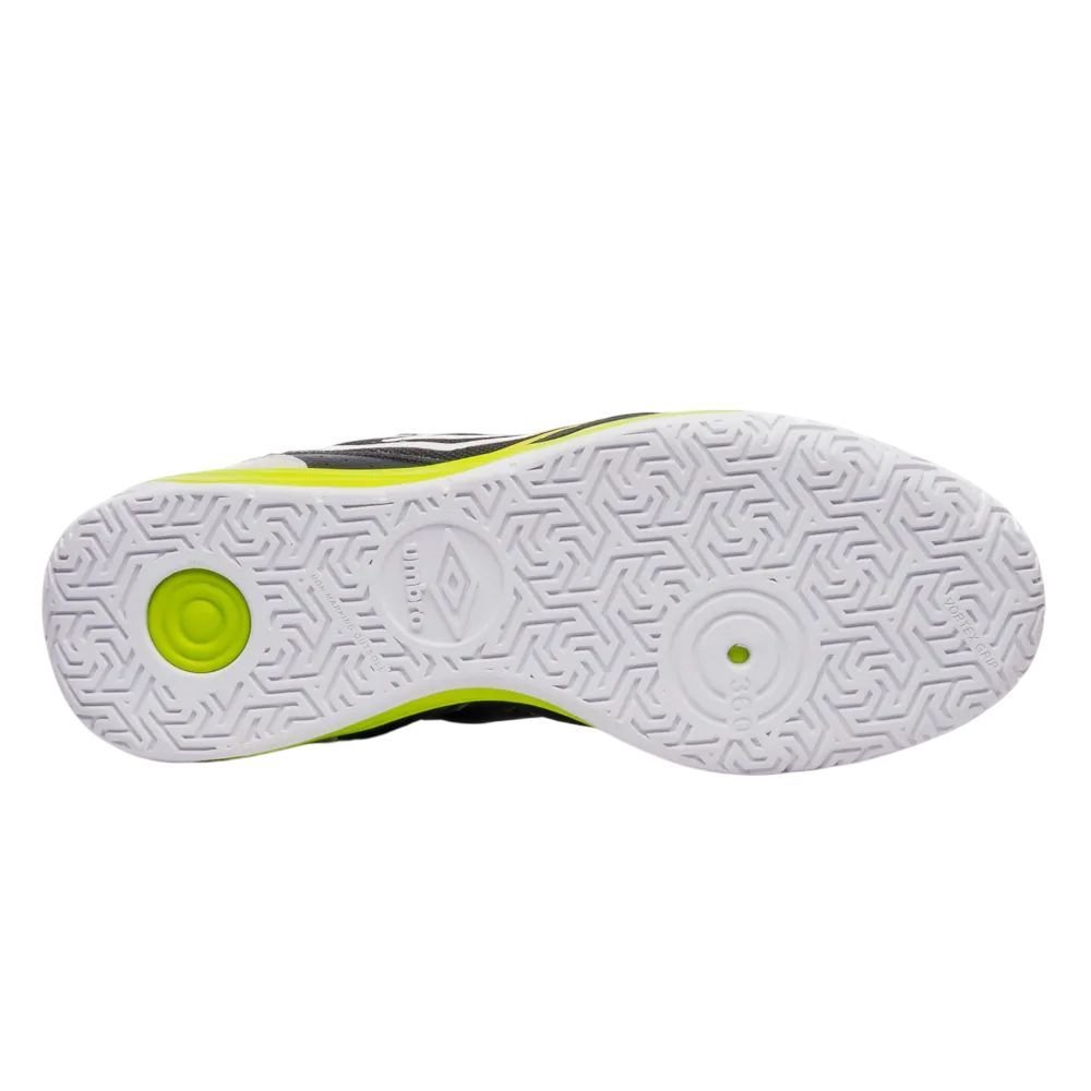 Chuteira Futsal Umbro Pro Challenge Upta Masc U03FB00311-162 Preto/Verde 7