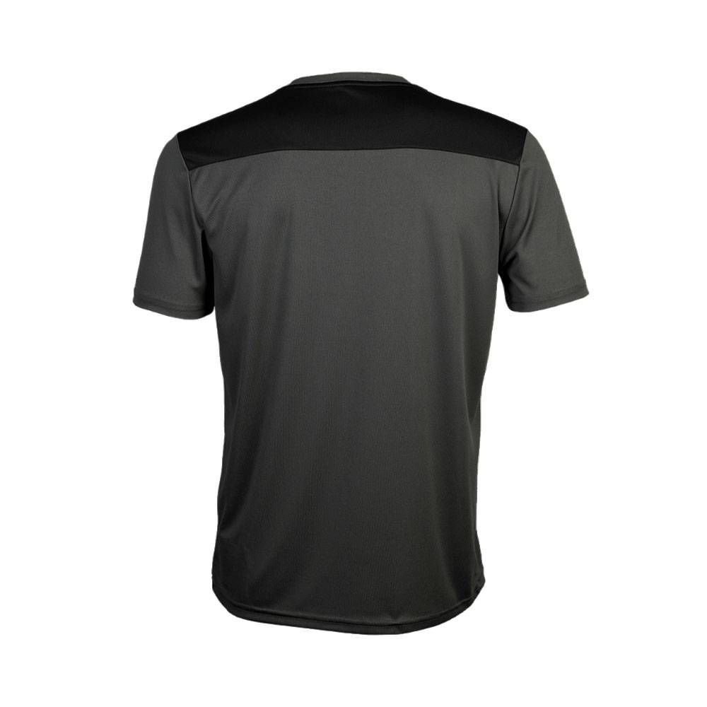 Camiseta Penalty M/C Shoulder Masculina 310739-8040 Chumbo/Verde 3