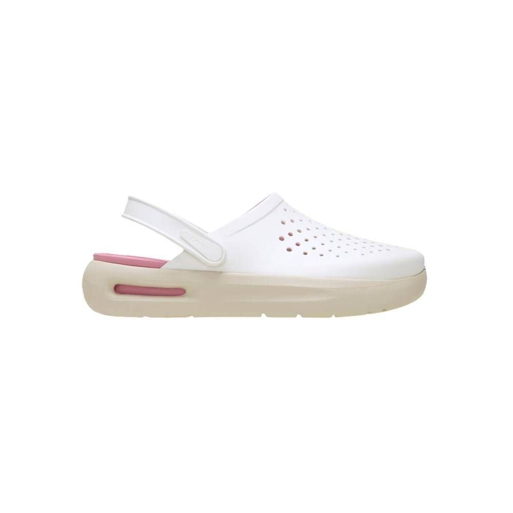 Sandália Crocs Inmotion Clog Unissex 209964-100 Branco/Rosa 1