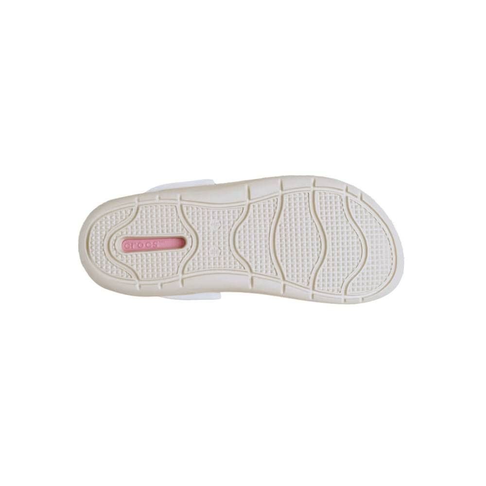 Sandália Crocs Inmotion Clog Unissex 209964-100 Branco/Rosa 6