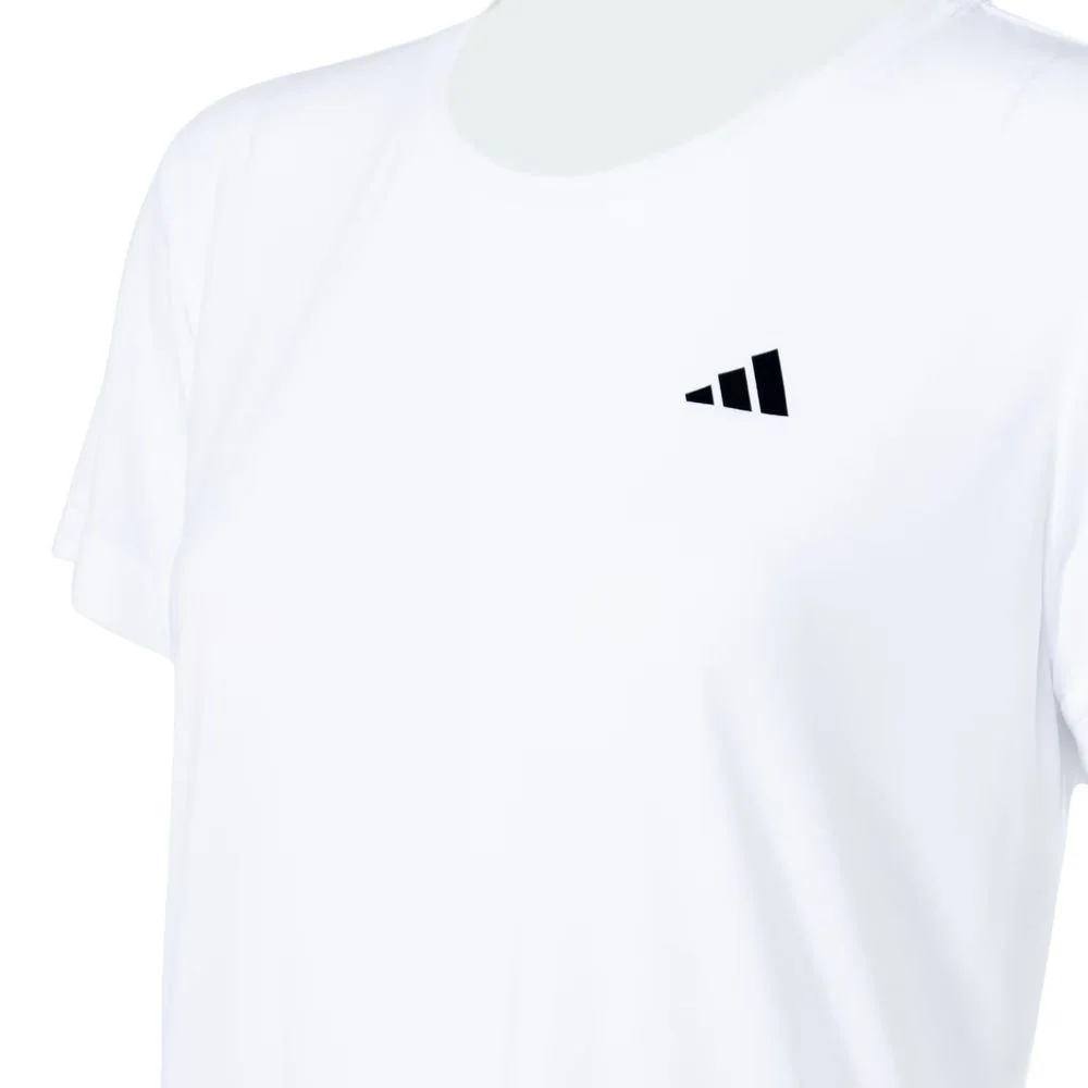 Camiseta Adidas M/C Own The Run 3 Listras Feminina JV6517 Branco 3