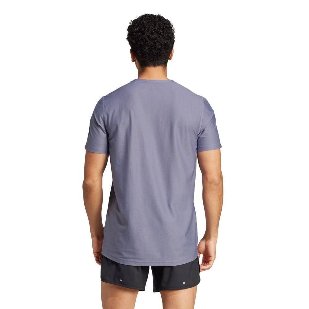 Camiseta Adidas M/C Own The Run Base Masculina JC9796 Cinza/Branco 2