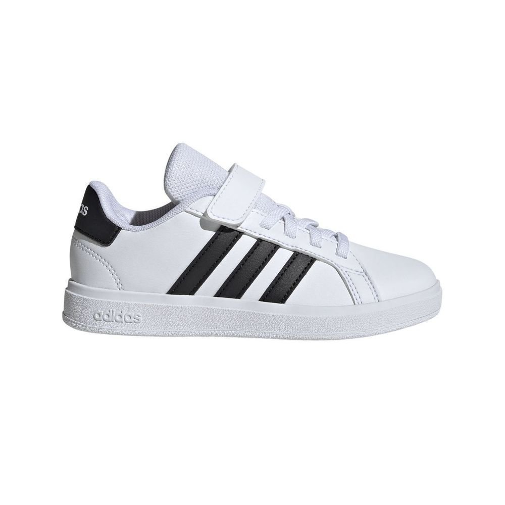Tênis Juvenil Adidas Grand Court 2.0 IH5529 Branco/Preto 1