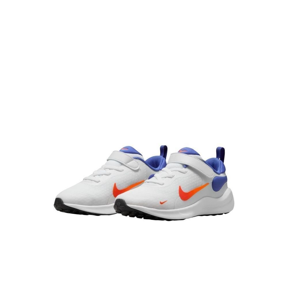 Tênis Infantil Nike Revolution 7 FB7690-102 Branco/Azul 3