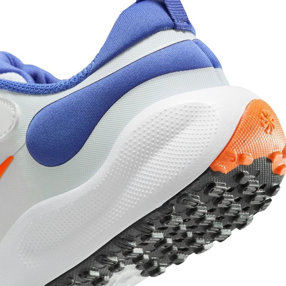 Tênis Infantil Nike Revolution 7 FB7690-102 Branco/Azul 7