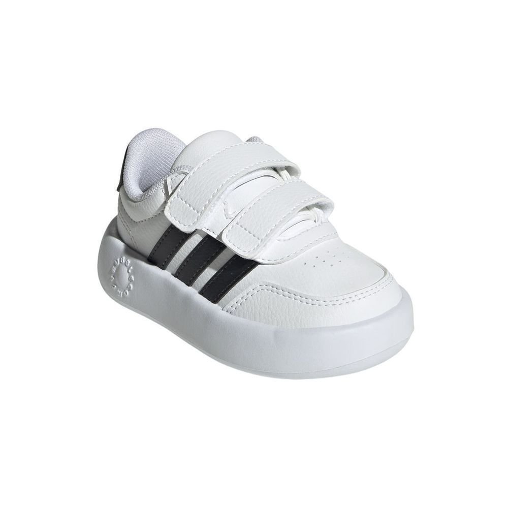 Tênis Infantil Adidas Breaknet 3.0 JS3680 Branco/Preto 3