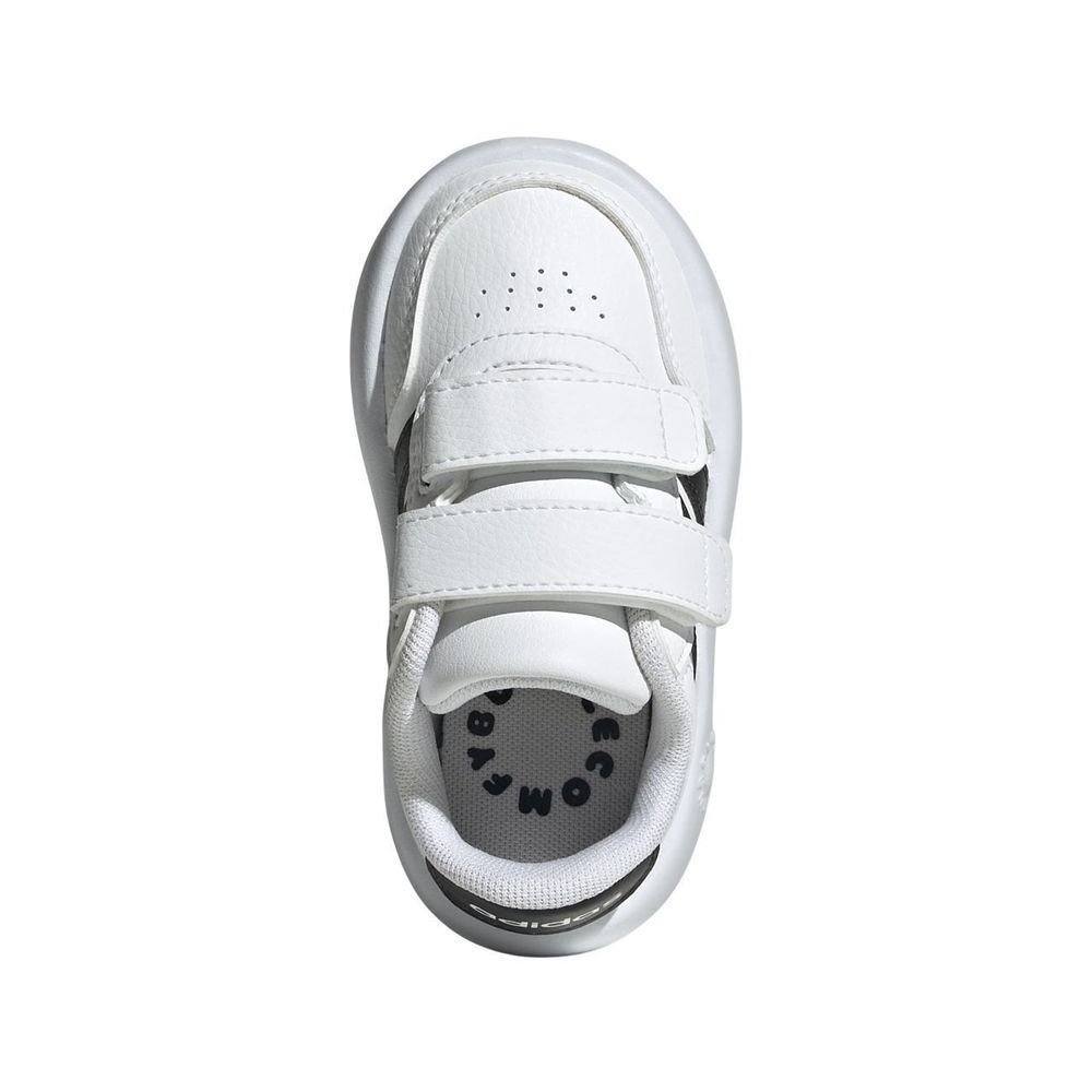 Tênis Infantil Adidas Breaknet 3.0 JS3680 Branco/Preto 5