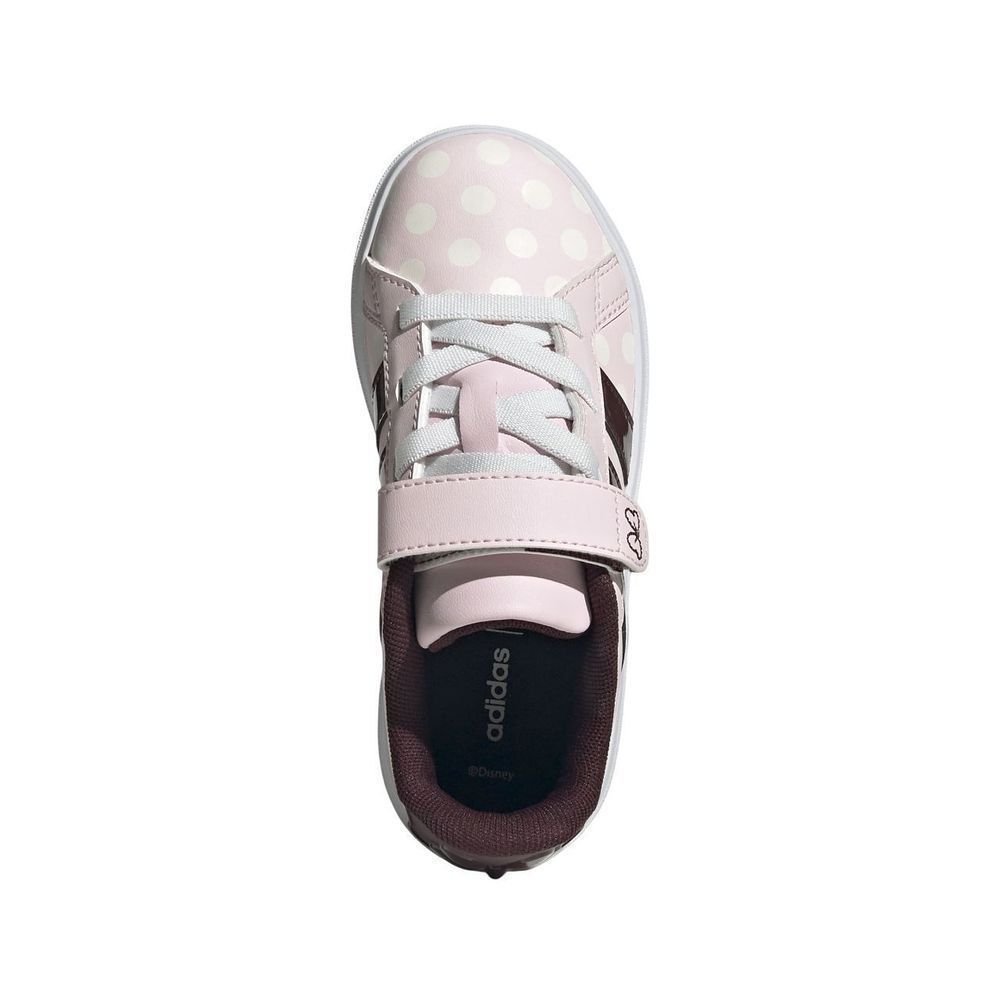 Tênis Juvenil Adidas Grand Court Minnie El K JR8133 Rosa Claro/Bordo 5