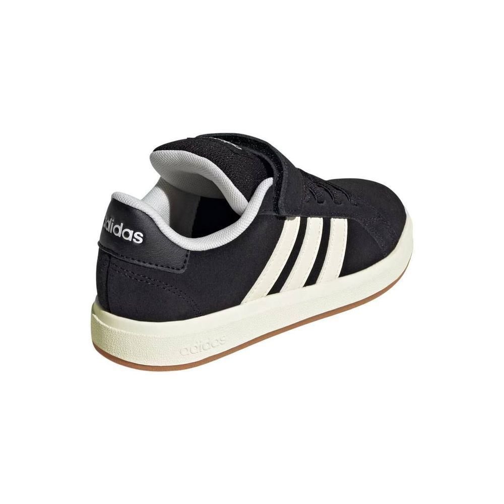 Tênis Juvenil Adidas Grand Court 00s JP5896 Preto/Creme 4