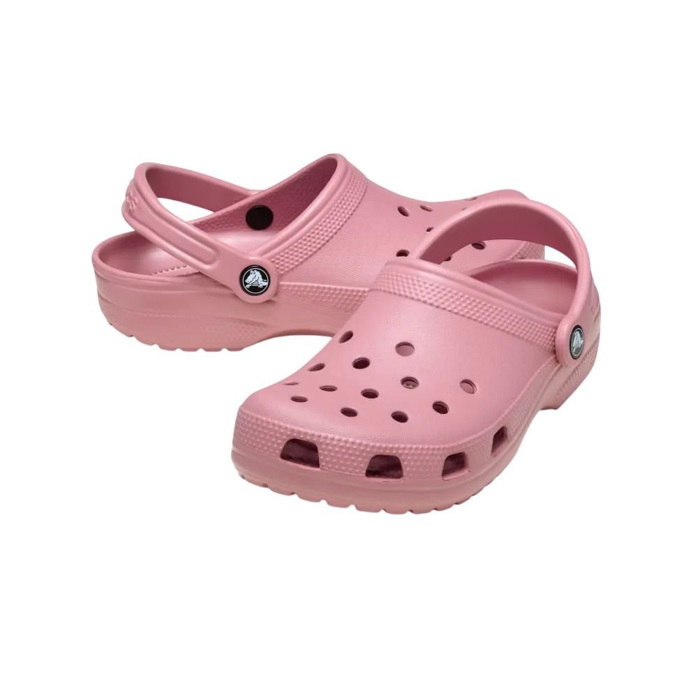 Sandália Crocs Classic Clog Feminino 10001-5BX Rosa 4