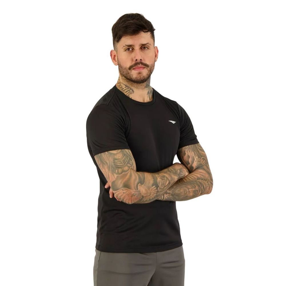 Camiseta Penalty M/C X 603 Masculina 310603-9000 Preto/Branco 3