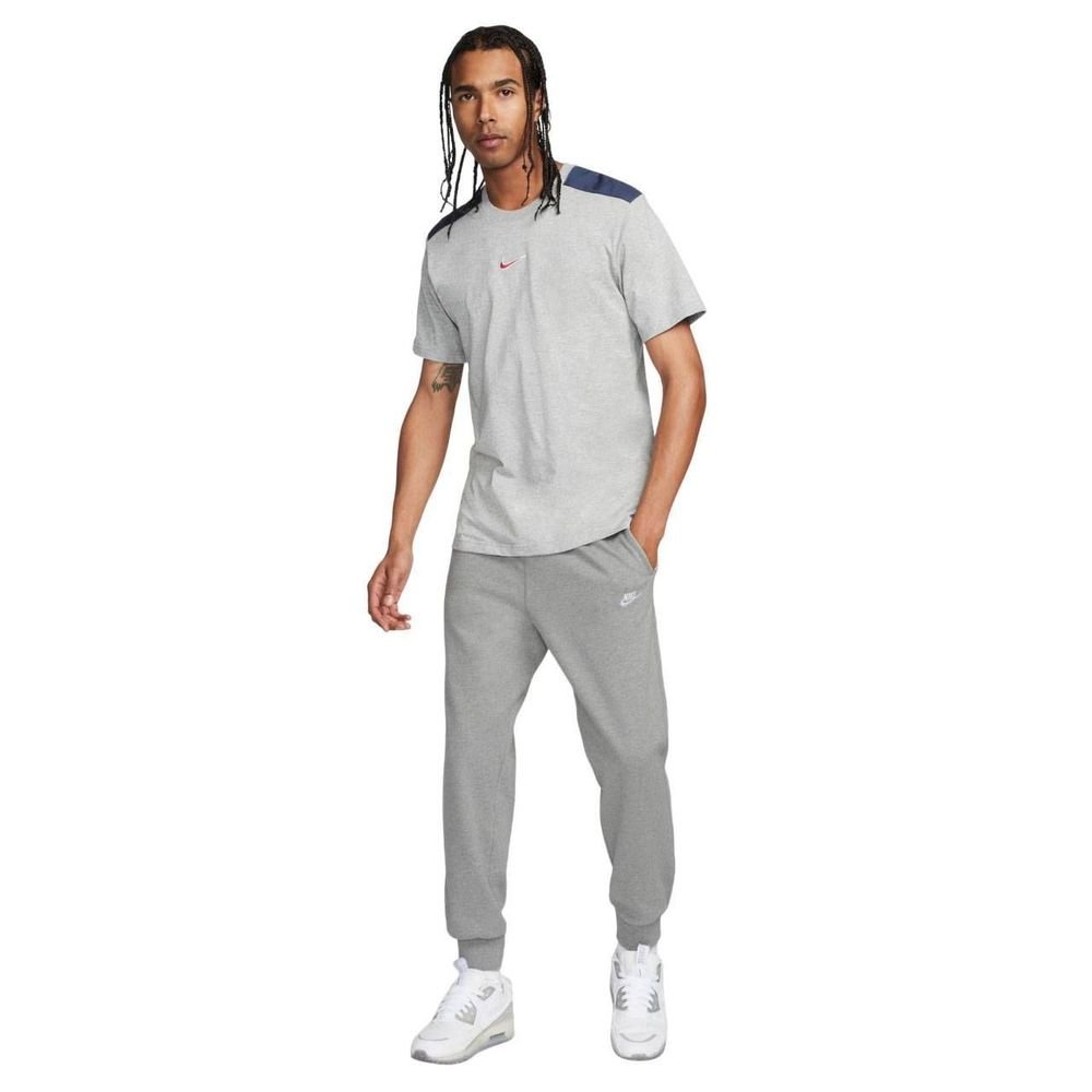 Calça Nike Club Knit Masculina FQ4330-063 Cinza 3