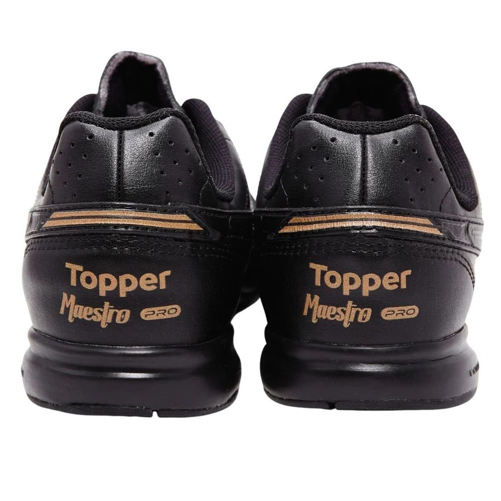 Chuteira Topper Futsal Maestro Pro V Masculina TP05310005 Preto 4