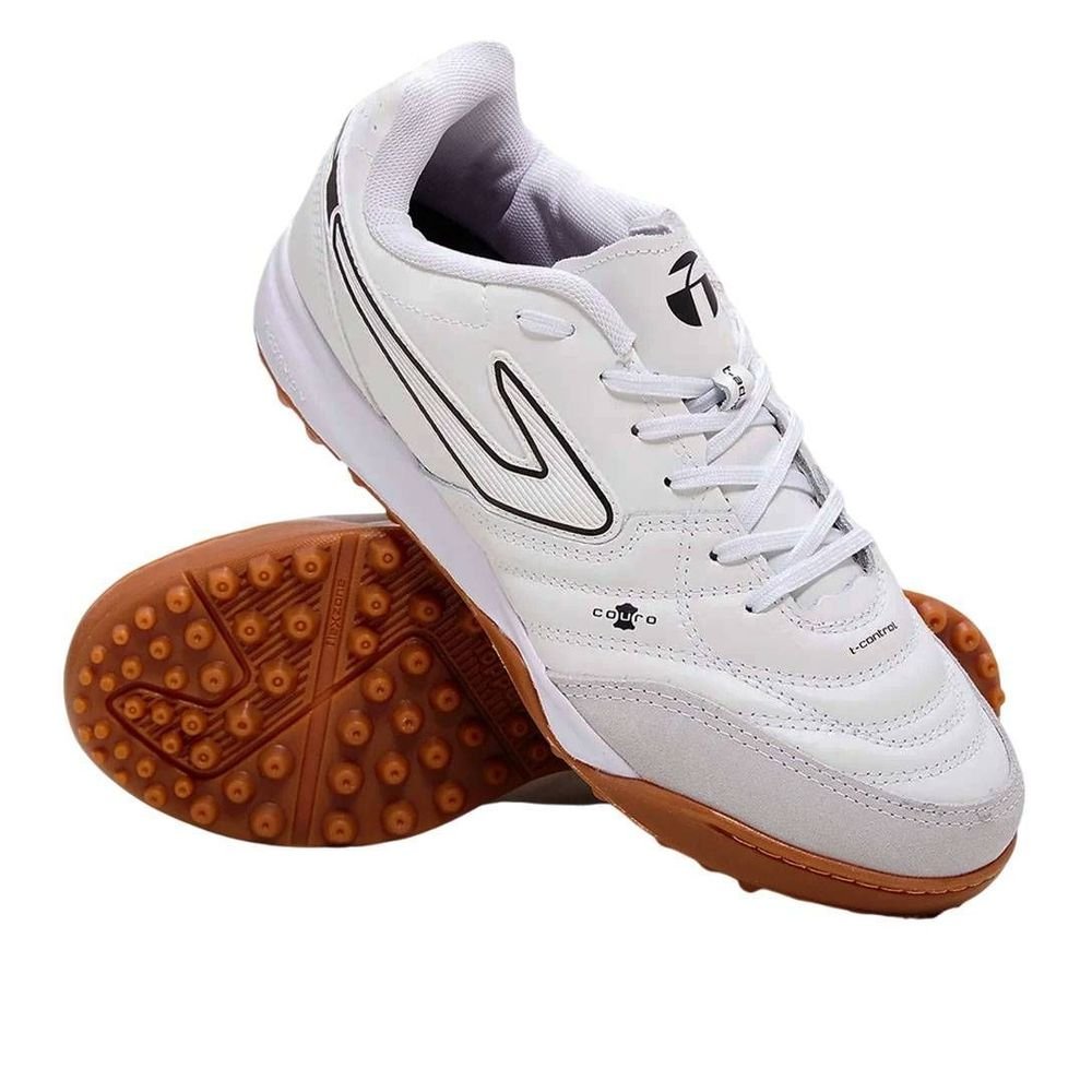 Chuteira Topper Society Maestro Pro V Masculina TP05320002 Branco 3