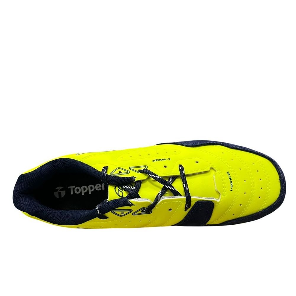 Chuteira Juvenil Topper Futsal Dominator Club V TP08120003 Amarelo 3