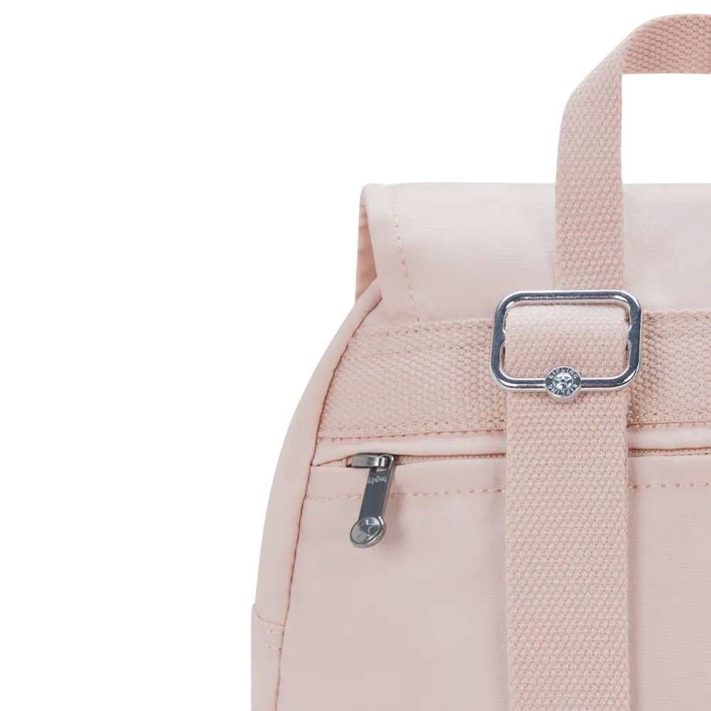 Mochila Kipling City Zip S Unissex I56343DZ Rosa 4