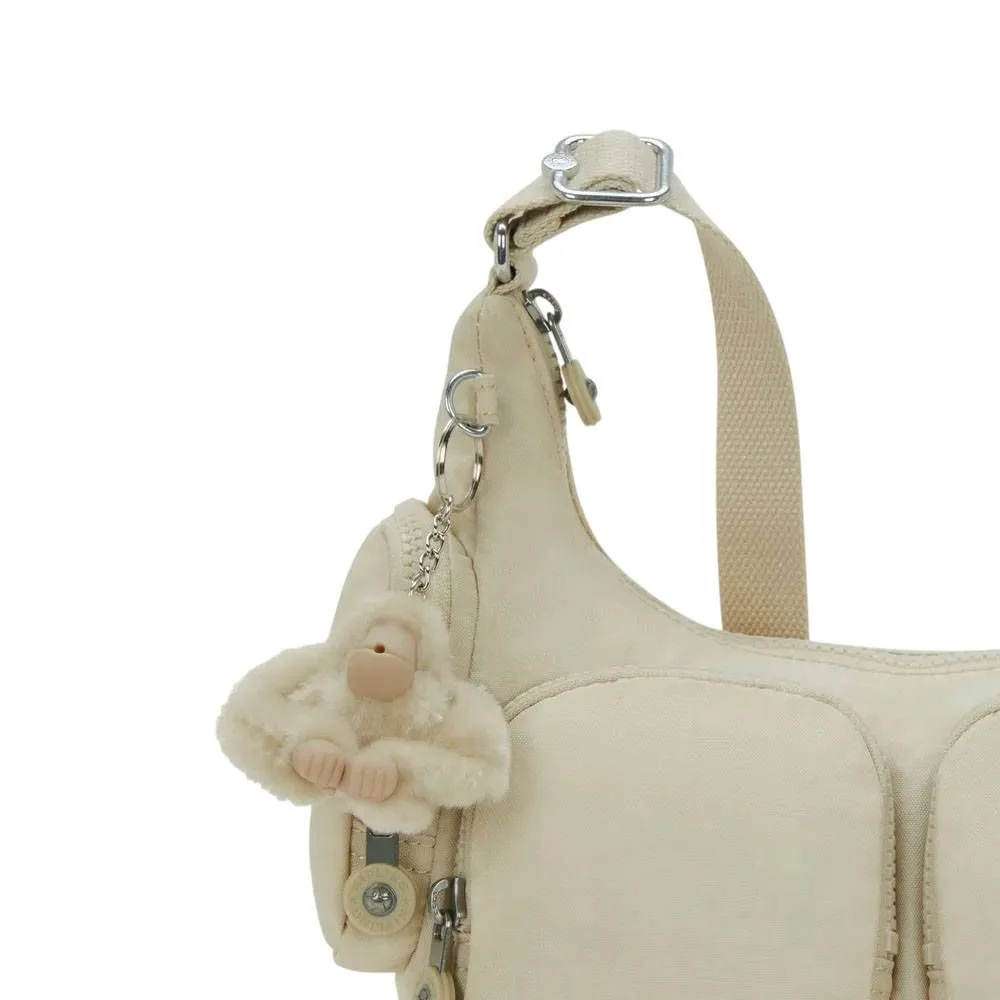 Bolsa Kipling Rikka S Unissex I43337JR Bege 3