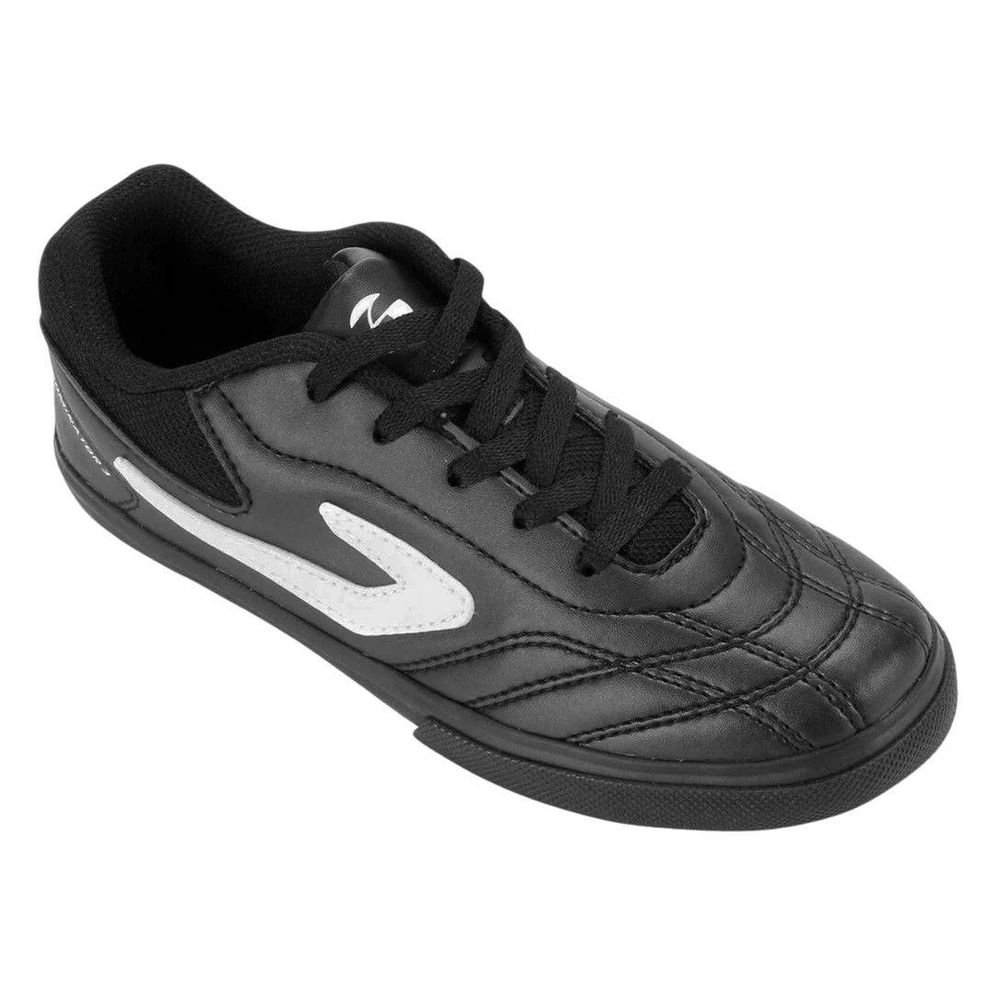 Chuteira Juvenil Topper Futsal Dominator 3 Junior TP00040003 Preto 2