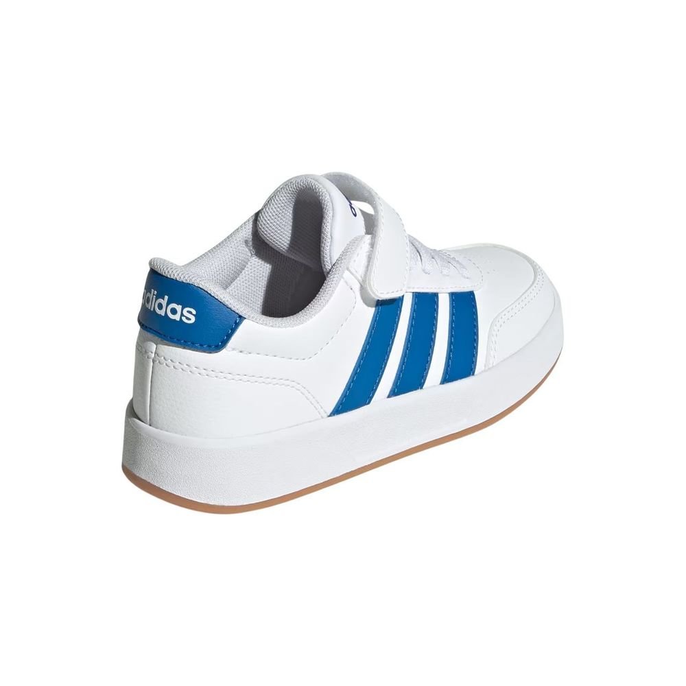 Tênis Juvenil Adidas Breaknet 3.0 JS3686 Branco/Azul 4