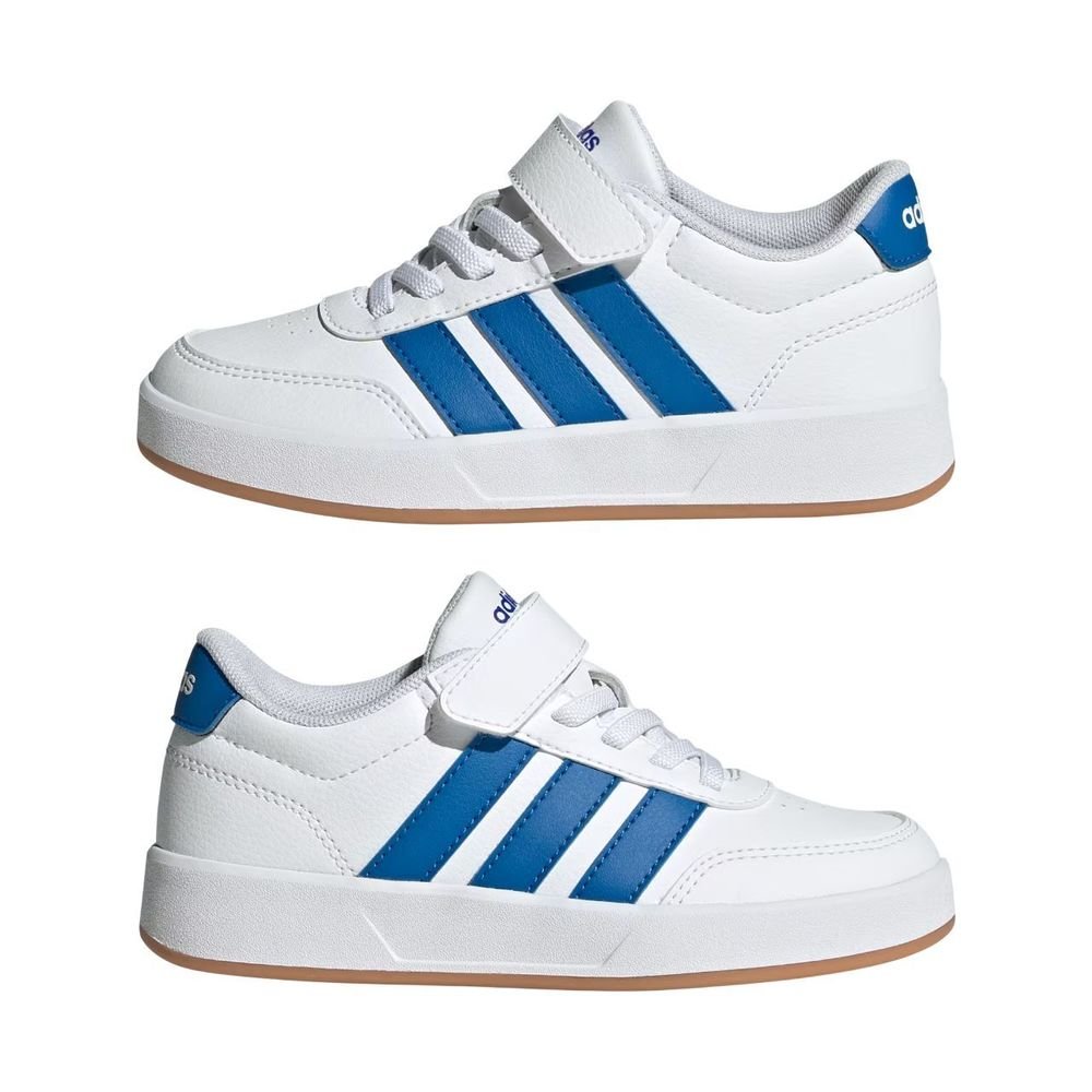 Tênis Juvenil Adidas Breaknet 3.0 JS3686 Branco/Azul 5