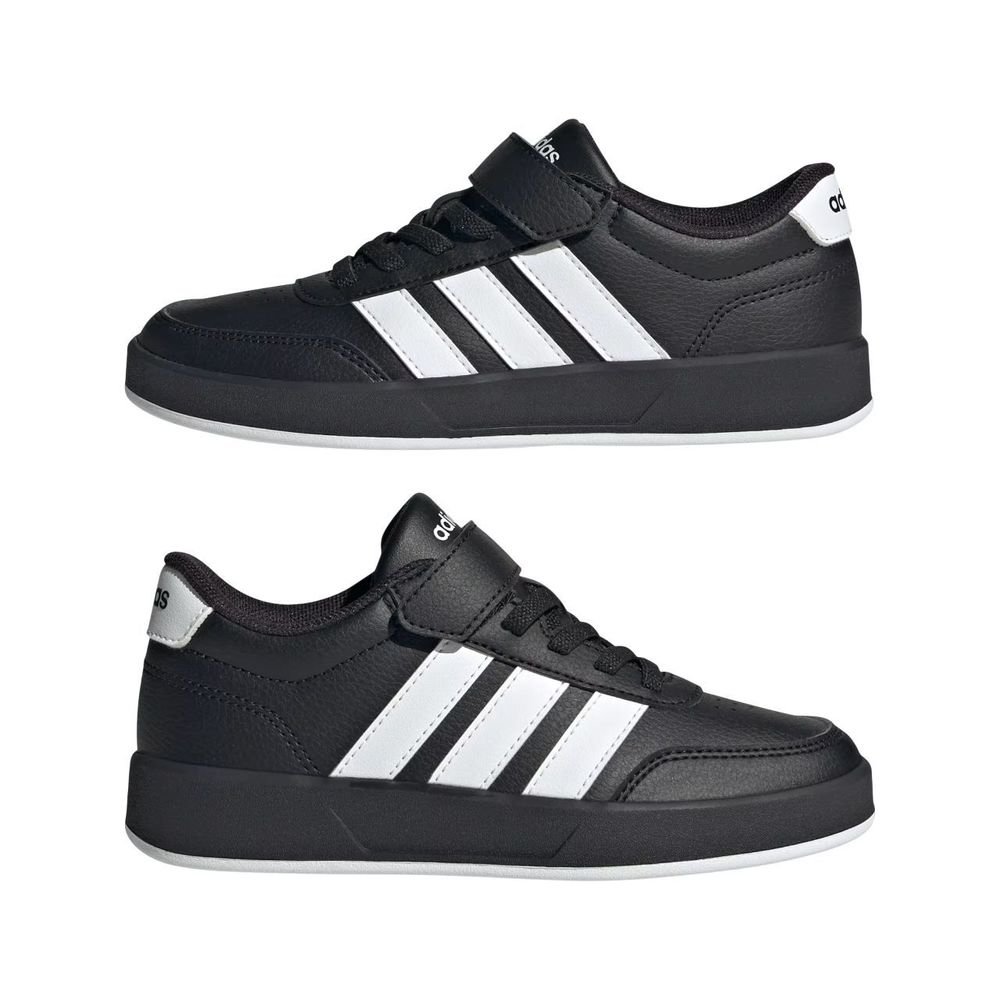 Tênis Juvenil Adidas Breaknet 3.0 JS3687 Preto/Branco 5