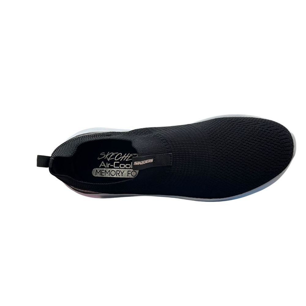 Tênis Skechers Ultra Flex 2.0 Feminino 896366BR-BKRG Preto/Branco 3