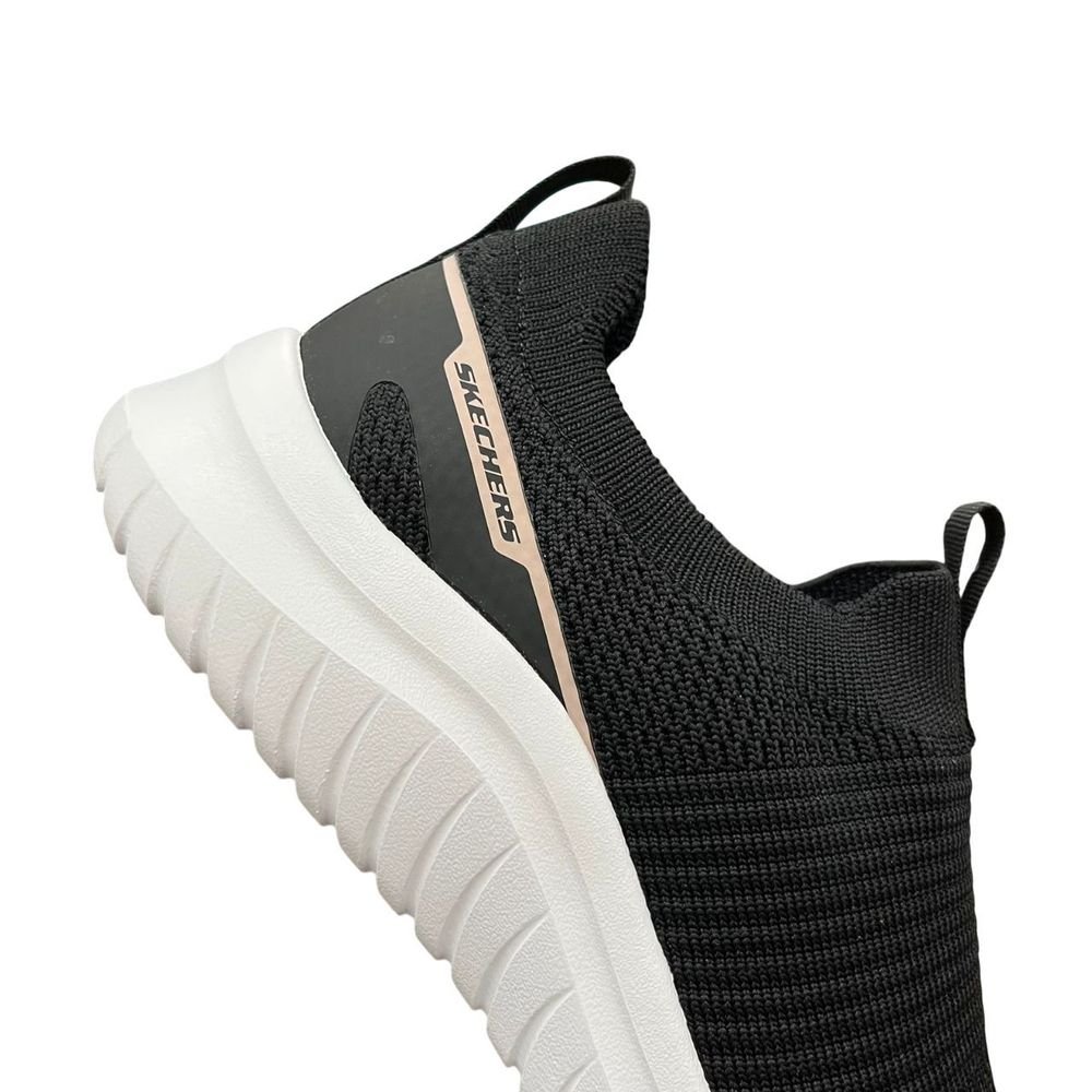 Tênis Skechers Ultra Flex 2.0 Feminino 896366BR-BKRG Preto/Branco 4