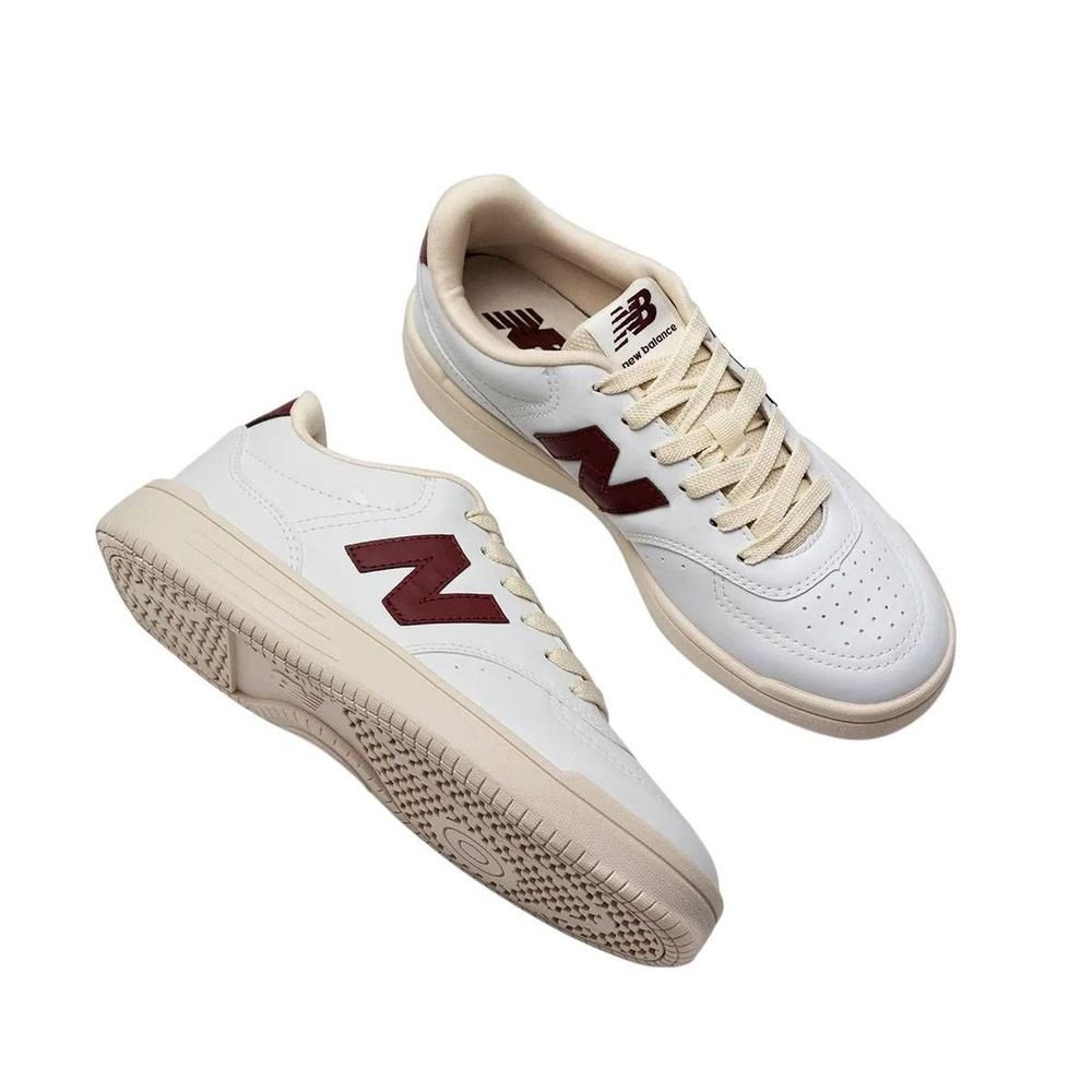 Tênis New Balance BB80 Unissex BB80AAB Branco/Bordô 3
