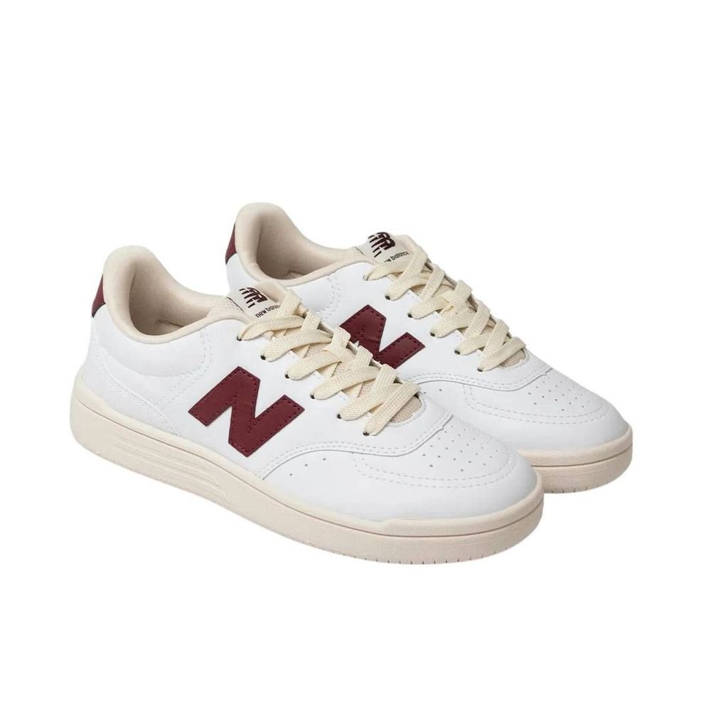 Tênis New Balance BB80 Unissex BB80AAB Branco/Bordô 4