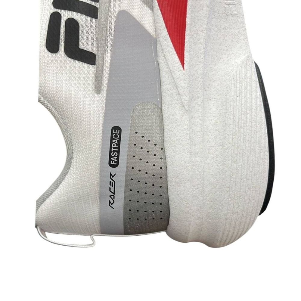 Tênis Fila Racer Fastpace Masculino F01R00162-6845 Branco/Vermelho 3