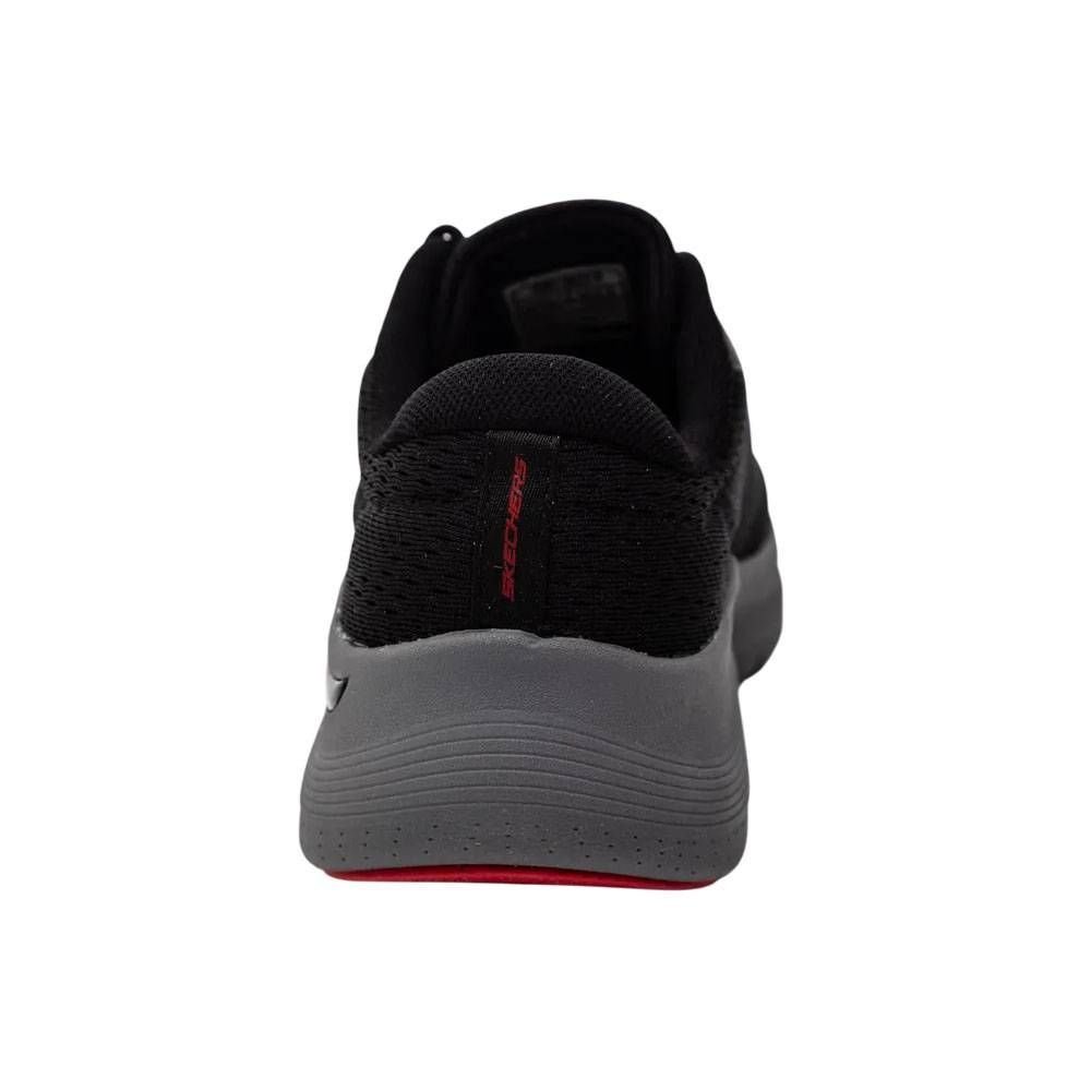 Tênis Skechers Arch Fit 2.0 Masculino 232700BR-BKRD Preto/Vermelho