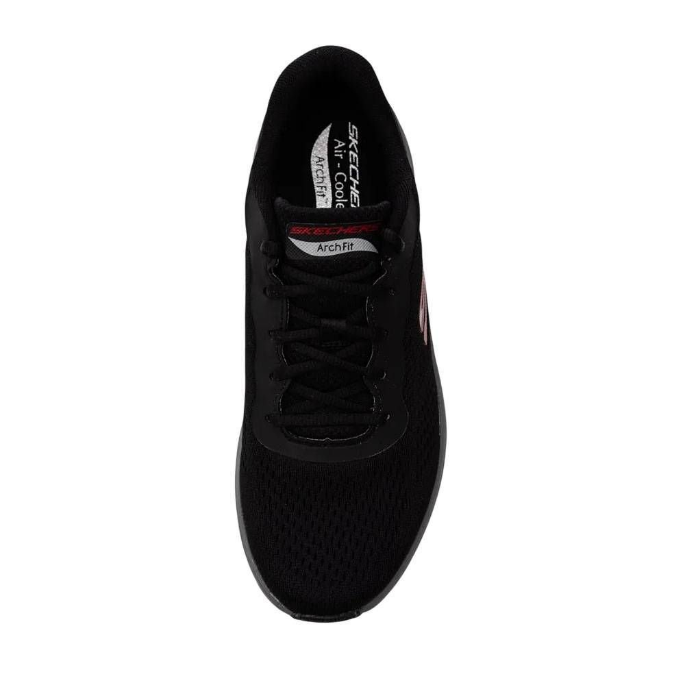Tênis Skechers Arch Fit 2.0 Masculino 232700BR-BKRD Preto/Vermelho