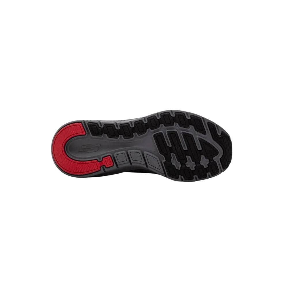 Tênis Skechers Arch Fit 2.0 Masculino 232700BR-BKRD Preto/Vermelho