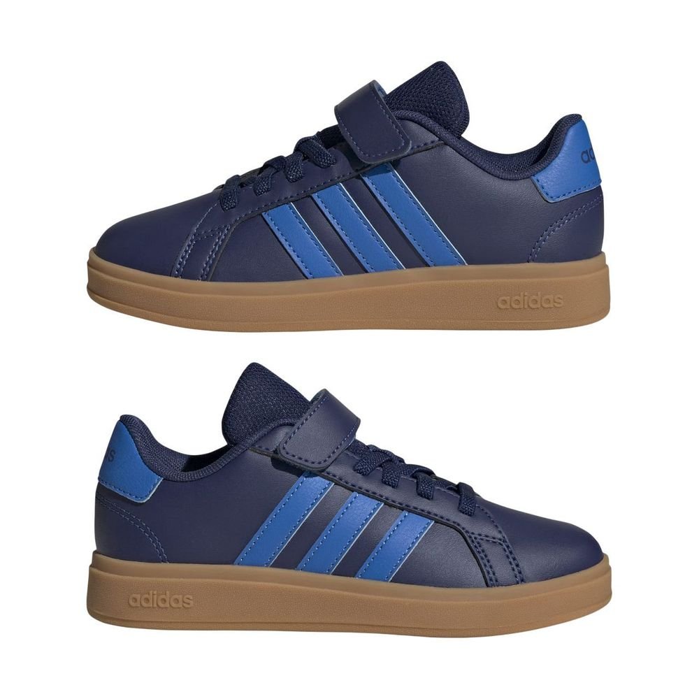 Tênis Juvenil Adidas Grand Court 2.0 JQ8001 Azul 5