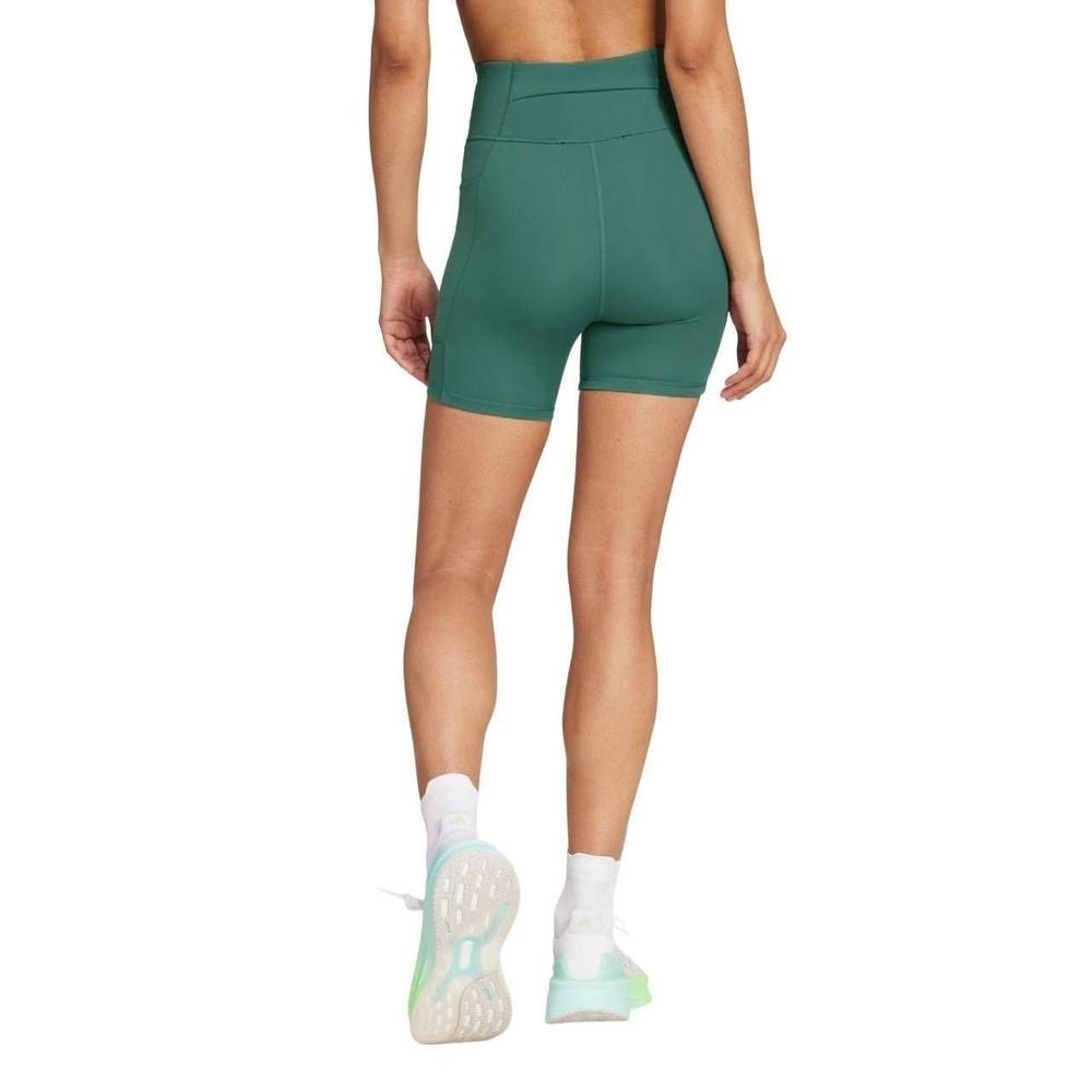 Shorts Adidas Own The Run 5 Feminino JV7216 Verde 3