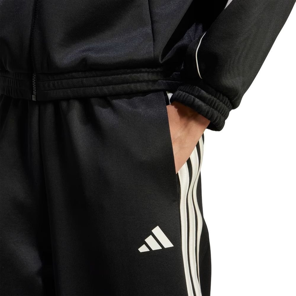 Calça Adidas Stadium Três Listras Feminina JL6995 Preto 5