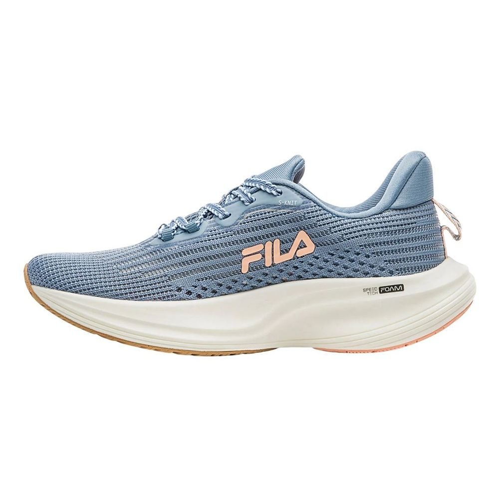 Tênis Fila Racer Speedzone Feminino F02R00154-6548 Azul/Coral 2